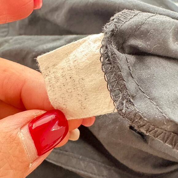 SBJ Austin Laura Jumpsuit Womens Size 2 Button Pockets Lagenlook Collared Blue - Picture 7 of 12